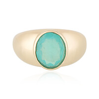 Anillo en oro con Ópalo Paraíba (AMAYANI)