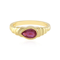 Anillo en plata con Rubí de Madagascar