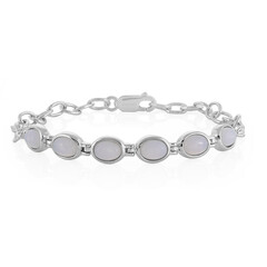 Brazalete en plata con Ópalo de la India