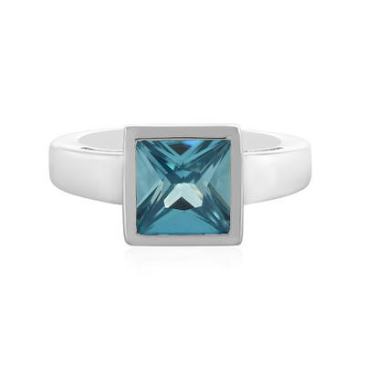 Anillo en plata con Zircón de Ratanak Kirí (MONOSONO COLLECTION)
