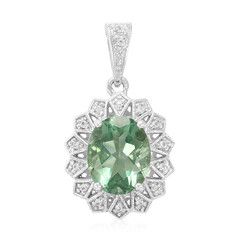Colgante en plata con Fluorita de Esperanza