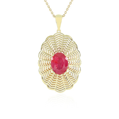 Collar en oro con Rubí de Madagascar (Ornaments by de Melo)