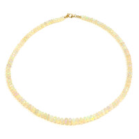 Collar en oro con Ópalo de Welo