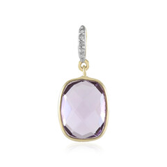 Colgante en oro con Amatista Rosa de Francia