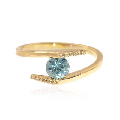 Anillo en oro con Zircón de Ratanak Kirí (de Melo)