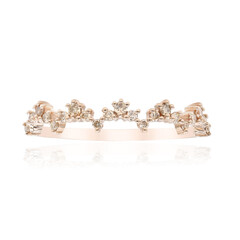 Anillo en oro con Diamante rosa de Francia de Argyle SI1