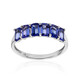 Anillo en oro con Tanzanita AAA