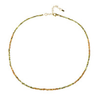 Collar en plata con Diamante amarillo