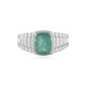 Anillo en plata con Grandidierita