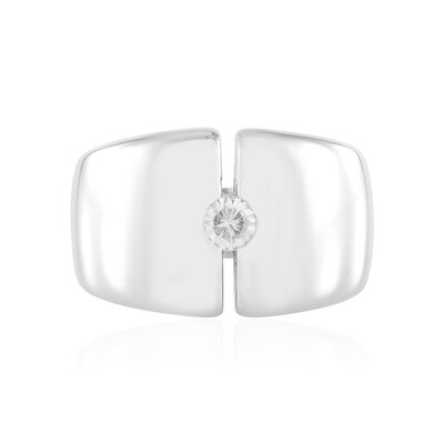 Anillo en plata con Zircón (de Melo)