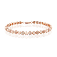 Brazalete en plata con Diamante I3 (I)