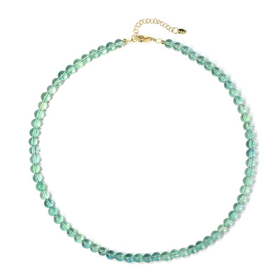 Collar en plata con Fluorita verde