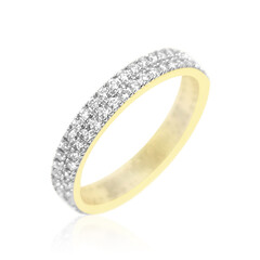 Anillo en oro con Diamante de Canadá VS2 (G)