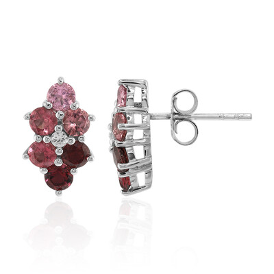 Pendientes en plata con Turmalina
