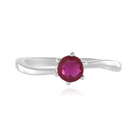 Anillo en plata con Rubí de Bemainty