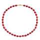 Collar en plata con Cuarzo rojo