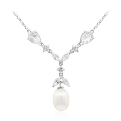 Collar en plata con Perla Freshwater