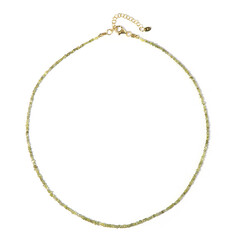 Collar en plata con Diamante amarillo
