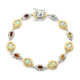 Brazalete en plata con Ópalo de Welo (Gems en Vogue)