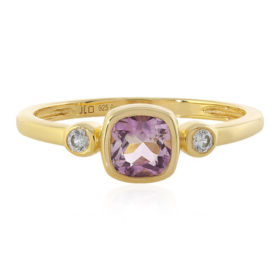 Anillo en plata con Amatista Rosa de Francia