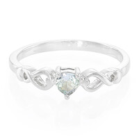 Anillo en plata con Tanzanita fantasía
