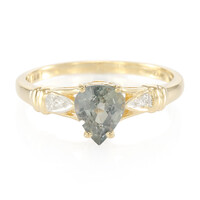 Anillo en oro con Zafiro no calentado (AMAYANI)