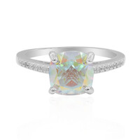Anillo en plata con Topacio Rayo de Luna
