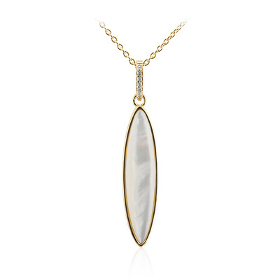 Collar en plata con Nácar