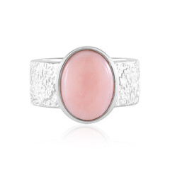 Anillo en plata con Ópalo rosa (de Melo)