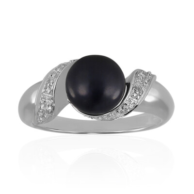Anillo en plata con Perla Freshwater