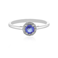 Anillo en plata con Tanzanita