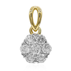 Colgante en oro con Diamante IF (D)