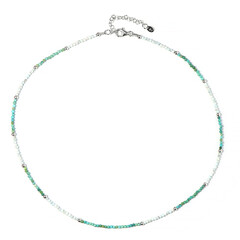 Collar en plata con Turquesa