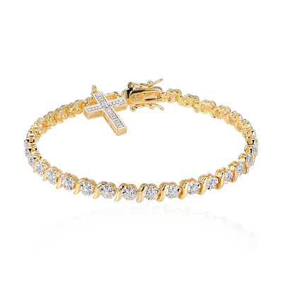 Brazalete en latón con Diamante I3 (I) (Juwelo Style)