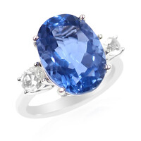Anillo en plata con Fluorita de color cambiante