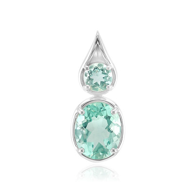 Colgante en plata con Fluorita de Braldu (Pallanova)