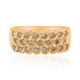 Anillo en oro con Diamante rosa de Francia de Argyle SI1 (Annette)