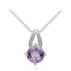 Collar en plata con Amatista