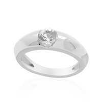 Anillo en plata con Danburita