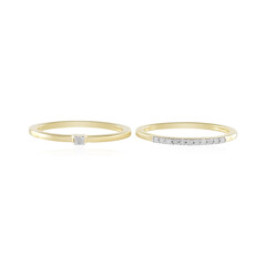 Anillo en plata con Diamante I2 (H)