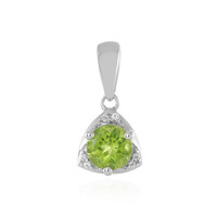 Colgante en plata con Peridoto