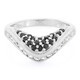 Anillo en plata con Zafiro blanco