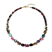 Collar en plata con Fluorita