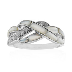 Anillo en oro con Nácar (CIRARI)