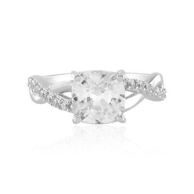 Anillo en plata con Zircón (Adela Silber)