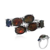 Anillo en plata con Ópalo de Mezezo