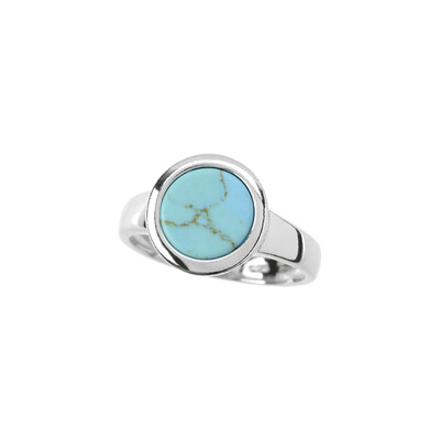 Anillo en plata con Turquesa (dagen)
