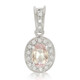 Colgante en plata con Turmalina cuprífera rosa