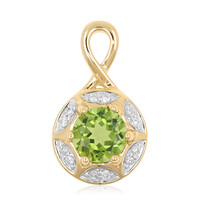 Colgante en oro con Peridoto