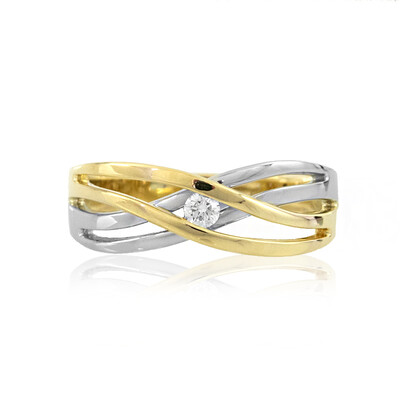 Anillo en platino con Diamante limpio a lupa F (LUCENT DIAMONDS)